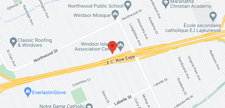 map of 2595 CURRY AVENUE